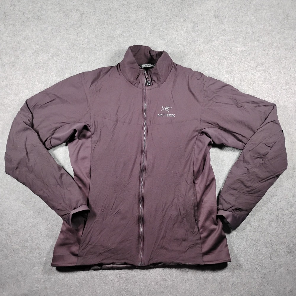 Arc'teryx Atom LT Jacket Womens Large L Gray Full Zip Insulated Midlayer